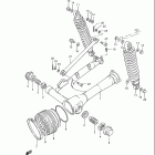GS1100G 1982-1983 Rear swinging arm (model z)
