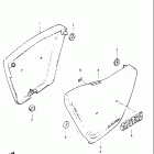 GN125 1982-1983 Frame cover (model z)