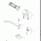 GS550E, ES 1983 Right handle switch (gs550esd)