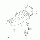 GS1100G 1982-1983 Seat (model d)