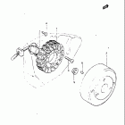 GN125 1982-1983 Генератор