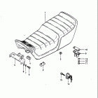 GS1100E,ES 1982-1983 Сидение