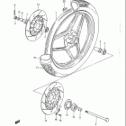 GS1100S 1983 Переднее колесо