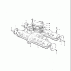 GS850GL 1982-1983 Cylinder head cover (model z ~e.no.155014)