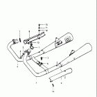 GS450E 1983 Глушитель