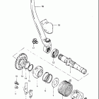RM125 1983 Кик стартер