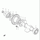 DR250 1982-1983 Балансир кривошипа
