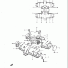 GS450L 1983 Крышка головки цилиндров