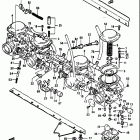 GS1100E,ES 1982-1983 Carburetor (model z)