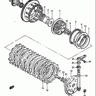 GS850G 1982-1983 Сцепление