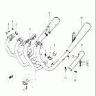 GS650M 1983 Глушитель