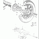 DR500 1983 Заднее колесо