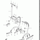 GS750E,ES 1983 Передние тормозные трубки