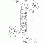 DR125 1982-1983 Амортизатор