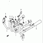 GS750T 1982-1983 Глушитель