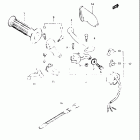 DR250 1982-1983 Left handle switch