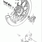 RM60 1982-1983 Переднее колесо