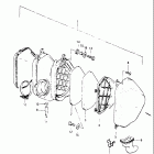 RM125 1983 Воздухозаборник