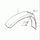 RM250 1982-1983 Переднее крыло