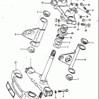 GS1100GL 1982-1983 Steering stem (model z)