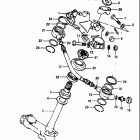 GS1100E,ES 1982-1983 Steering stem (gs1100esd)