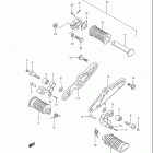 GS1100G 1982-1983 Footrest (model z)