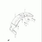 GS450L 1983 Заднее крыло