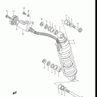 GR650, X TEMPTER 1983 Амортизатор