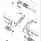 GS1100GL 1982-1983 Footerest