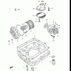 GR650, X TEMPTER 1983 Масляный насос и фильтр