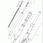 GS450GA 1982-1983 Передняя вилка