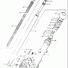 GS650M 1983 Front right damper