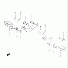 DR250 1982-1983 Подножки