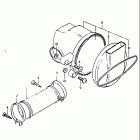 RM60 1982-1983 Воздухозаборник