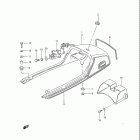 GS1100G 1982-1983 Tail cover (model d)