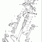 GS650GL 1983 Траверса нижняя