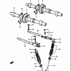 GS750S 1983 Распределительный вал-клапана