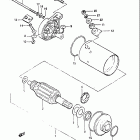 GN125 1982-1983 Стартер электрический