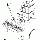 GS650GL 1983 Воздухозаборник