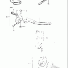 DR500 1983 Right handle switch