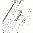 GS300L 1982-1983 Передняя вилка