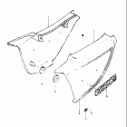 GS850G 1982-1983 Frame cover (model z)