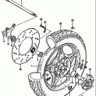 GS650GL 1983 Заднее колесо