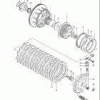 GS650G 1983 Сцепление