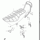 GR650, X TEMPTER 1983 Сидение