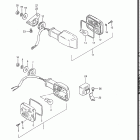 GR650, X TEMPTER 1983 Сигналы поворота