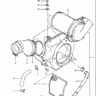 GN125 1982-1983 Воздухозаборник