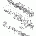 DR250 1982-1983 Трансмиссия