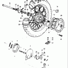 PE175 1982-1983 Rear wheel (model d)
