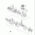 GS850GL 1982-1983 Коленвал